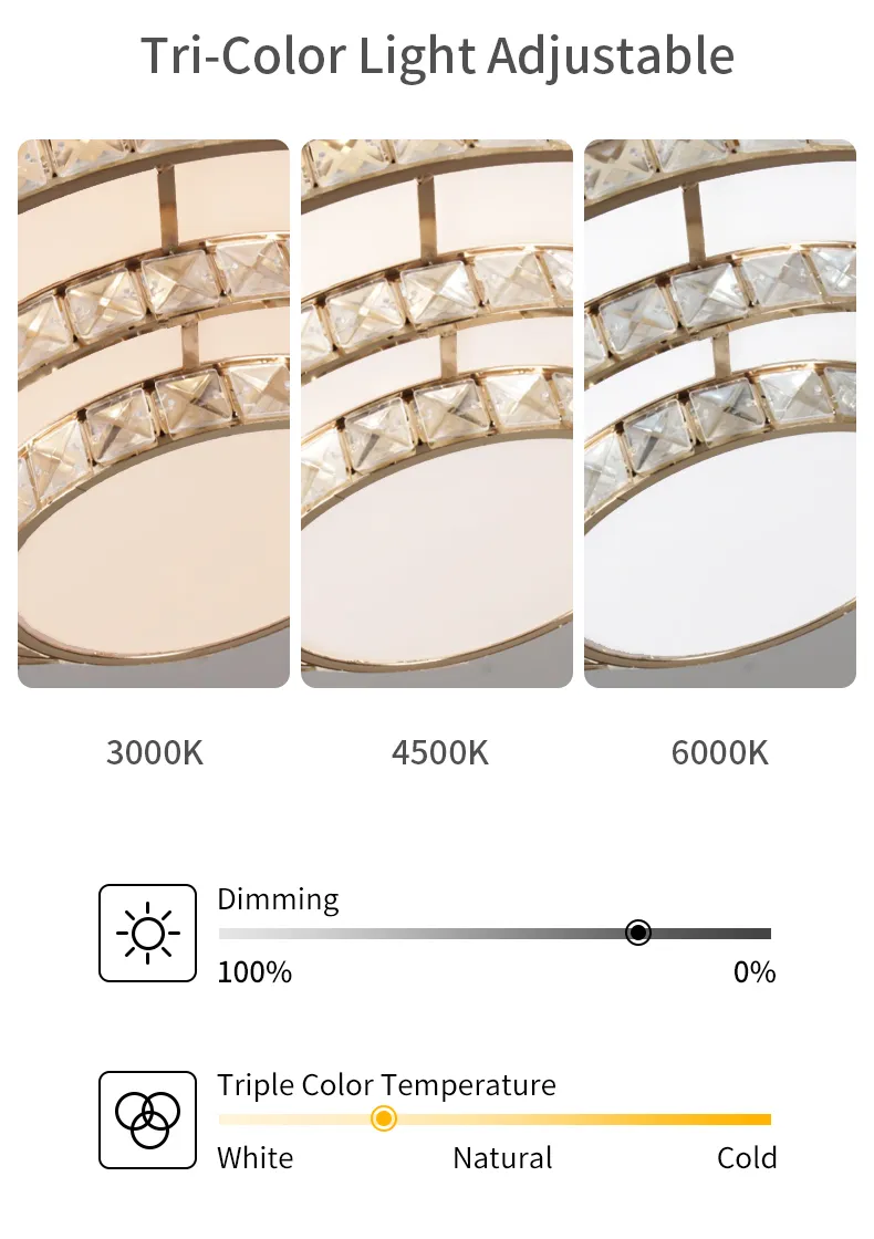 Modern 42-Inch Ceiling Fan with Energy-Efficient LED Lighting