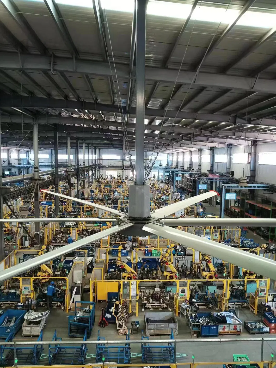 Hvls Ceiling Fan Low Noise Energy Efficient
