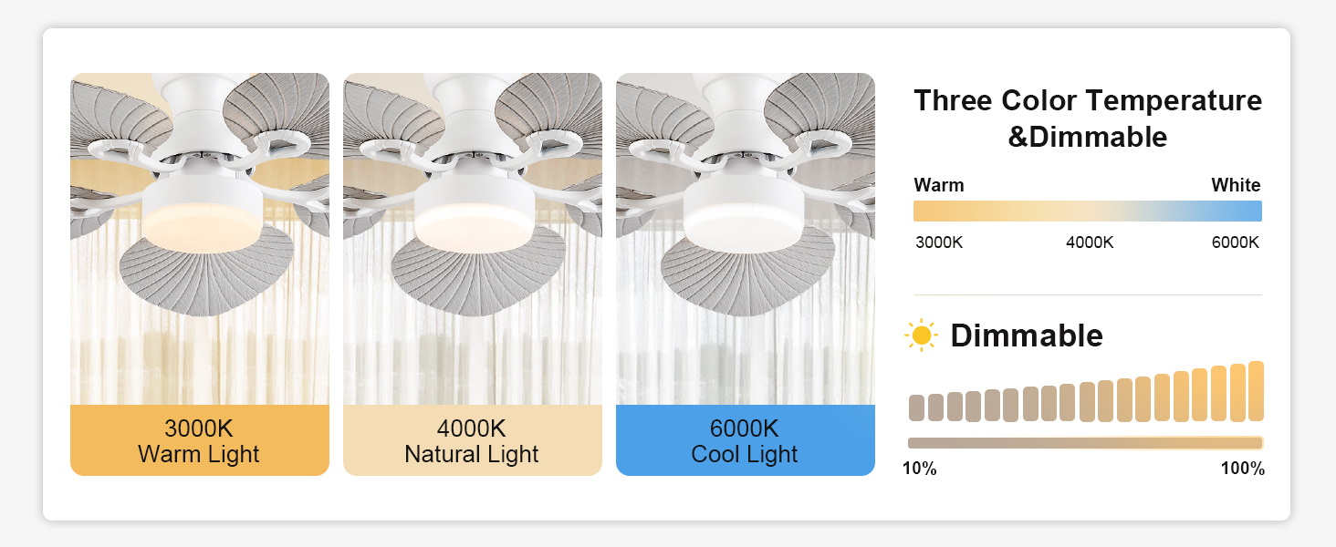 52 inch Ceiling Fan with Light