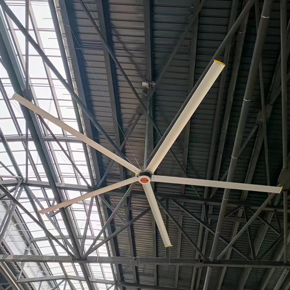24ft Durable Industrial Ceiling Fans: Weather-Resistant for Indoor &amp; Semi-Outdoor Spaces