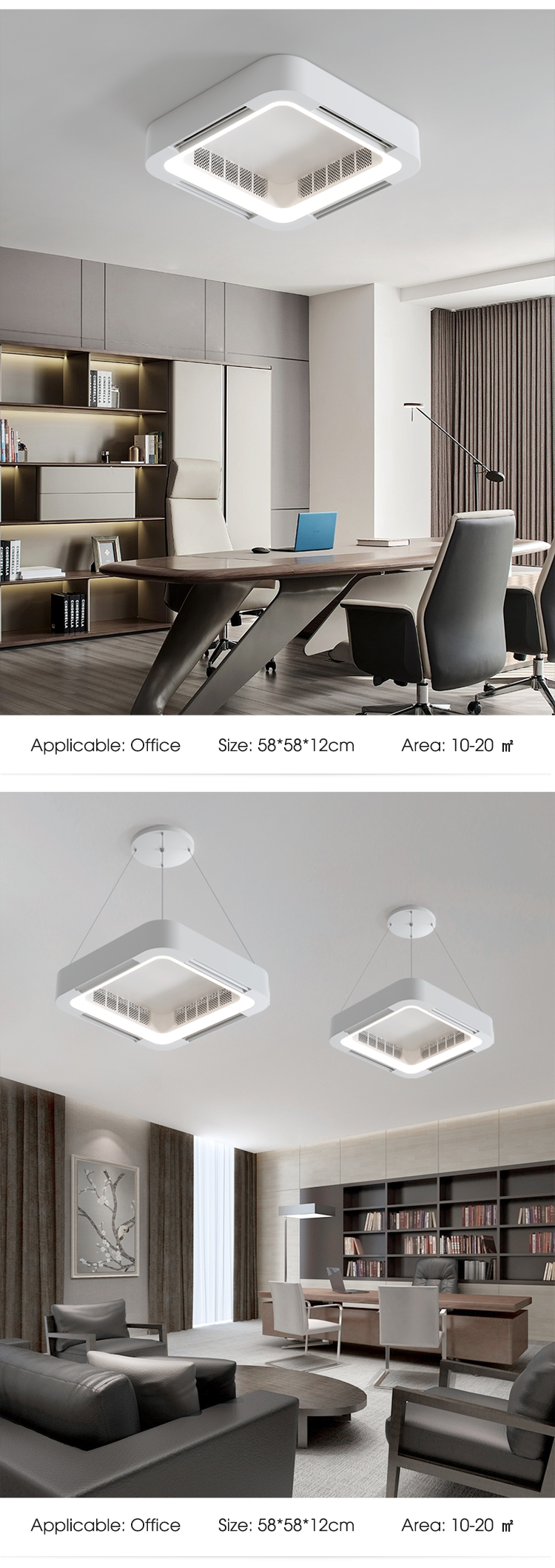 Bladeless Ceiling Fan Details 8