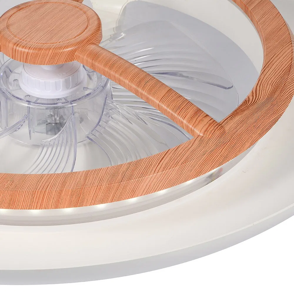 Modern Bedroom Dimmed Chandelier Fan Smart Ceiling Fan with Lights Remote Control RGB LED Ceiling Fans