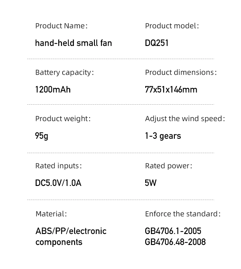 Outdoor Portable Fan Brushless Motor Efficient Ceiling Fan