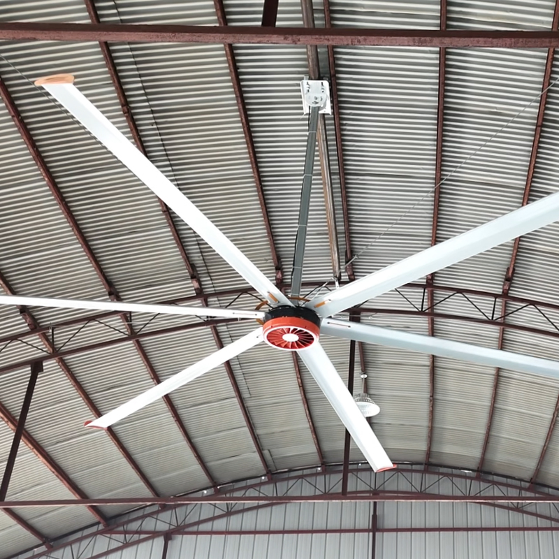12/16/18/20/24 Feet Workshop Ventilation Warehouse Commercial Industrial Large Low-Noise Factory Ceiling Hvls Fan