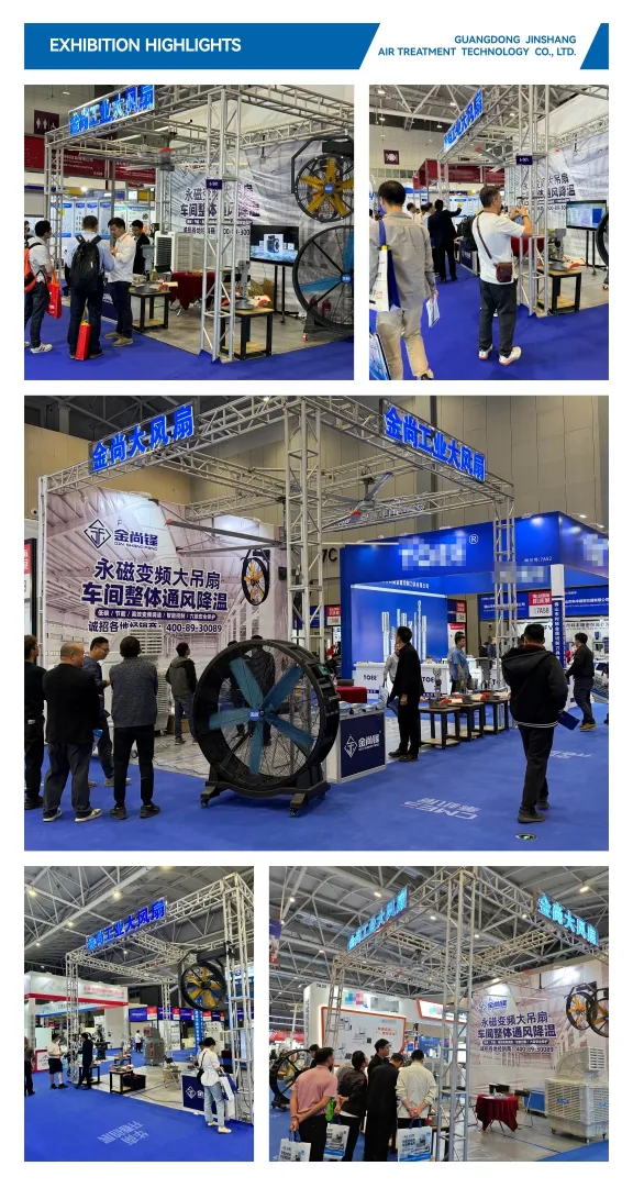 Natural Airflow 3-7.3m Permanent Magnet Industrial Hvls Direct Drive Ceiling Fan
