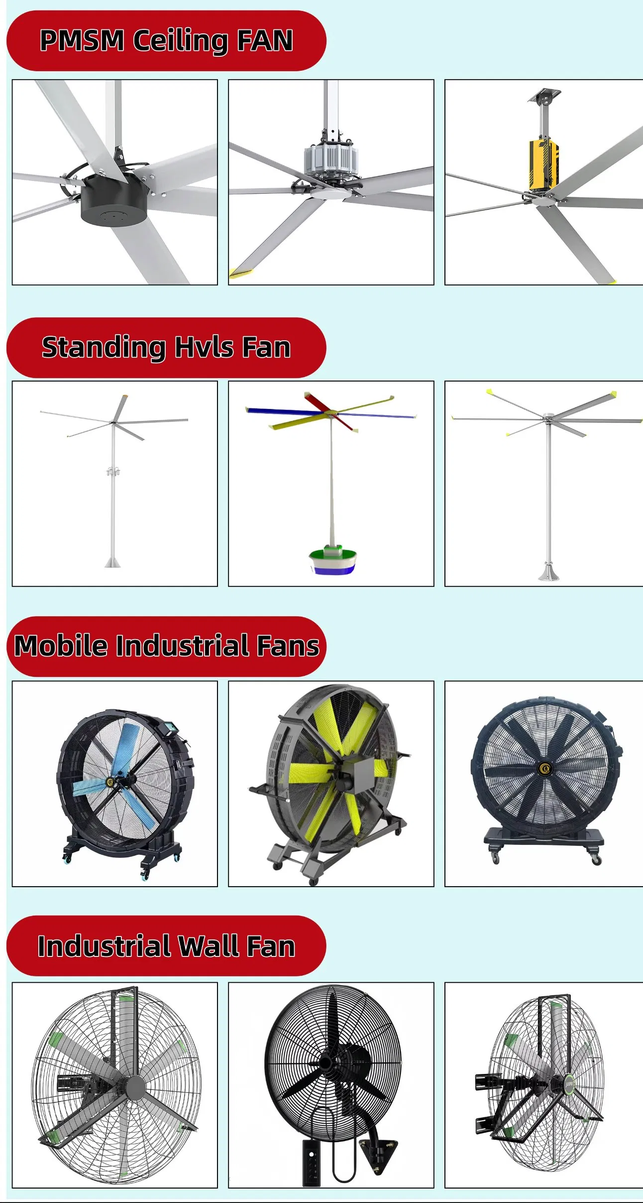 13FT Big Fans Outdoor Indoor School and Gym Commercial Hvls Ceiling Fan Big Fans