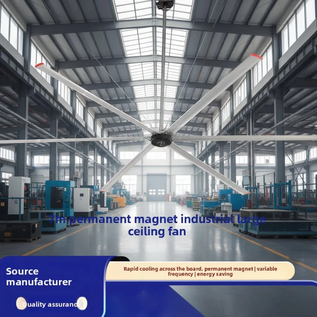 Energy Efficiency Low Noise Hvls Industrial Ceiling Fan