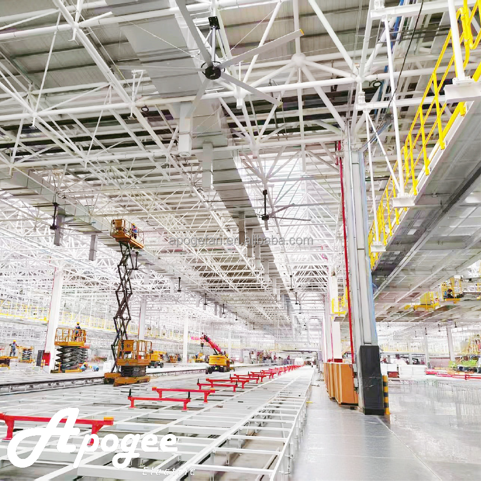 HVLS Ceiling Fan Installation
