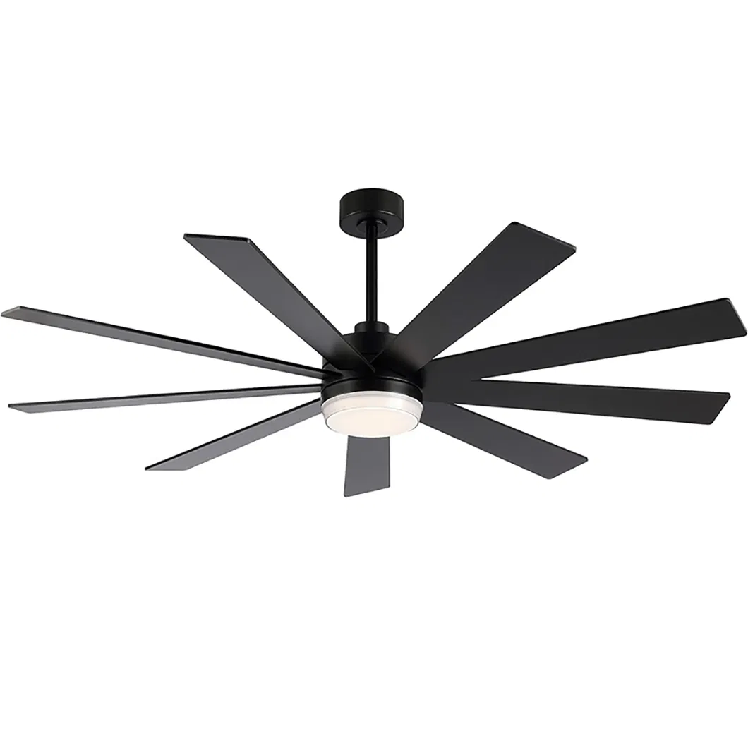 9blades ABS Modern Styles Outdoor Design Ceiling Fan Lamp