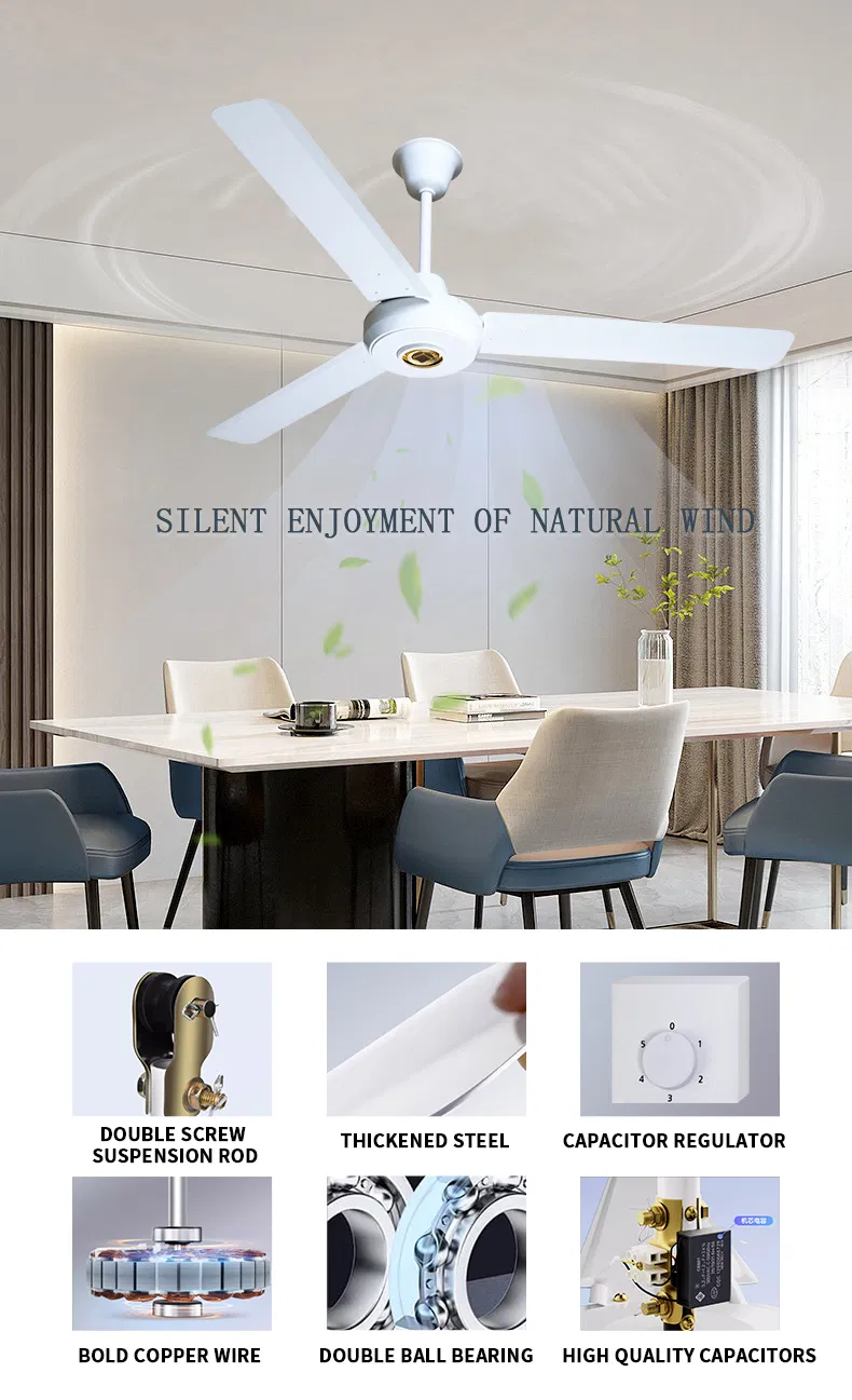 56inch Ceiling Fan with Light and Remote Useful High Quality BLDC Ceiling Fan Conversion Kit Metal BLDC Ceiling Fan