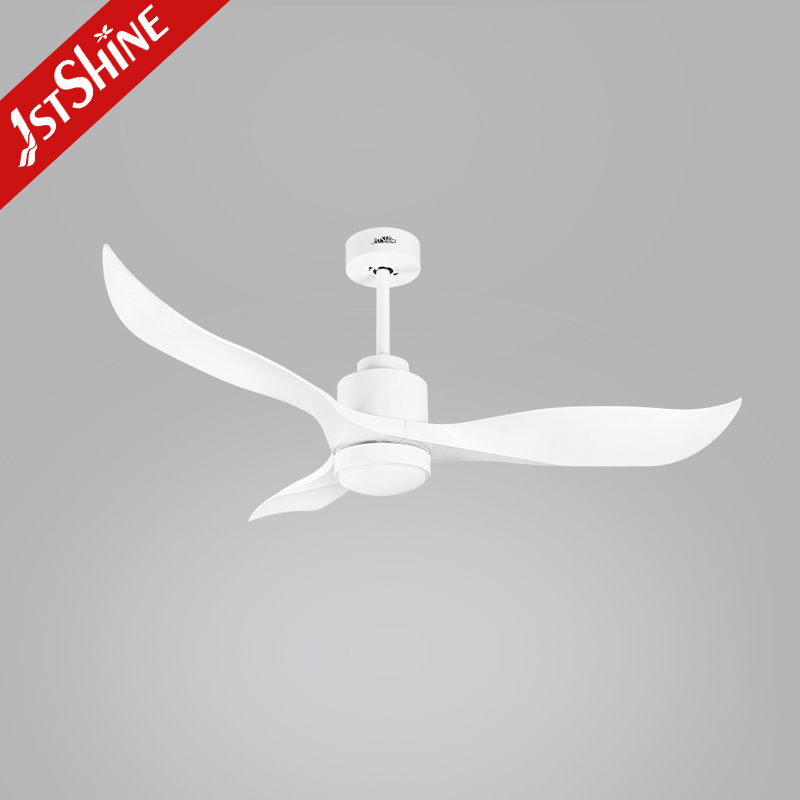 1stshine Simple Style Outdoor Waterproof DC Motor Led Ceiling Fan With Light And Remote