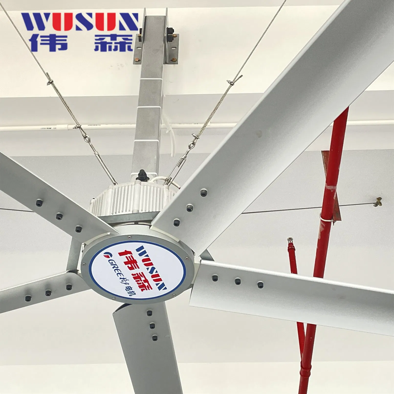 20FT Big Orient Outdoor Hvls Industrial Big Size AC Electric Ceiling Fan Hvls Energy Saving Industrial Ceiling Fan