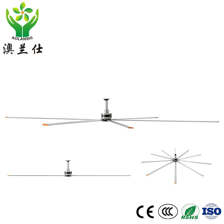 Heavy-Duty Large Commercial Low Noise Pmsm Hvls Industrial Ceiling Fan