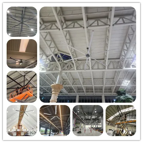 Energy-Efficient Silent 6.1m 20FT Big Ceiling Fan for Industrial Spaces