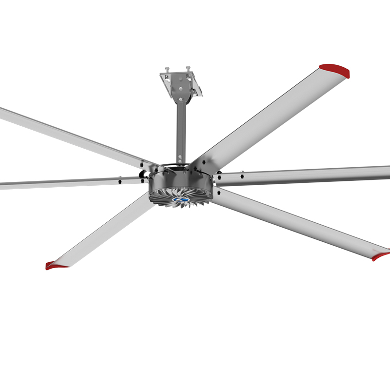 Macro Air Ceiling Fan Black 20 Foot HVLS High Volume Low Speed Commercial Use