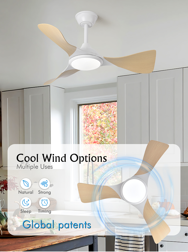 C287 35/45inch Ceiling Fan with Light or Without Light VENTILADOR FLY AGOTADO DC APP CONTROL Patent Payment