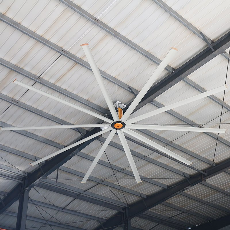 12/16/18/20/24 Feet Workshop Ventilation Warehouse Commercial Industrial Large Low-Noise Factory Ceiling Hvls Fan