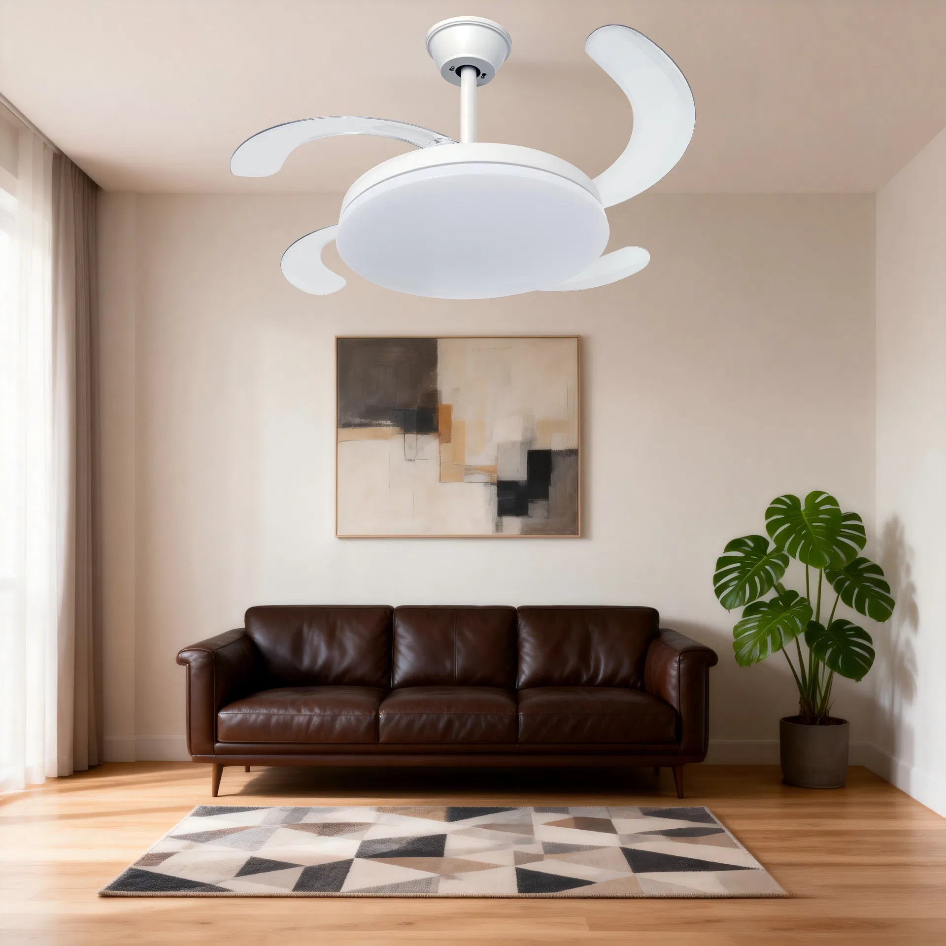 Ceiling Cooling Fan Light Display 1