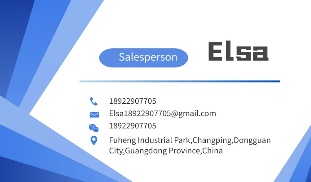 After sales service details