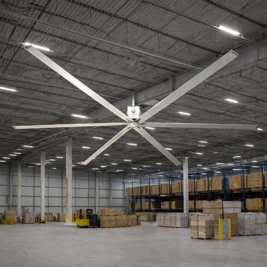 Energy-Efficient 9FT Hvls Ceiling Fan with Aluminum Blades