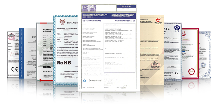 Factory Certifications
