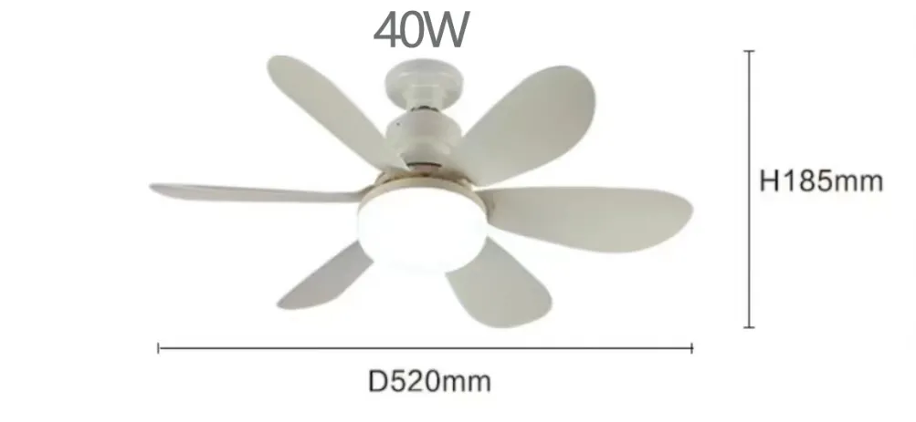 Energy Efficient Modern LED Ceiling Fan