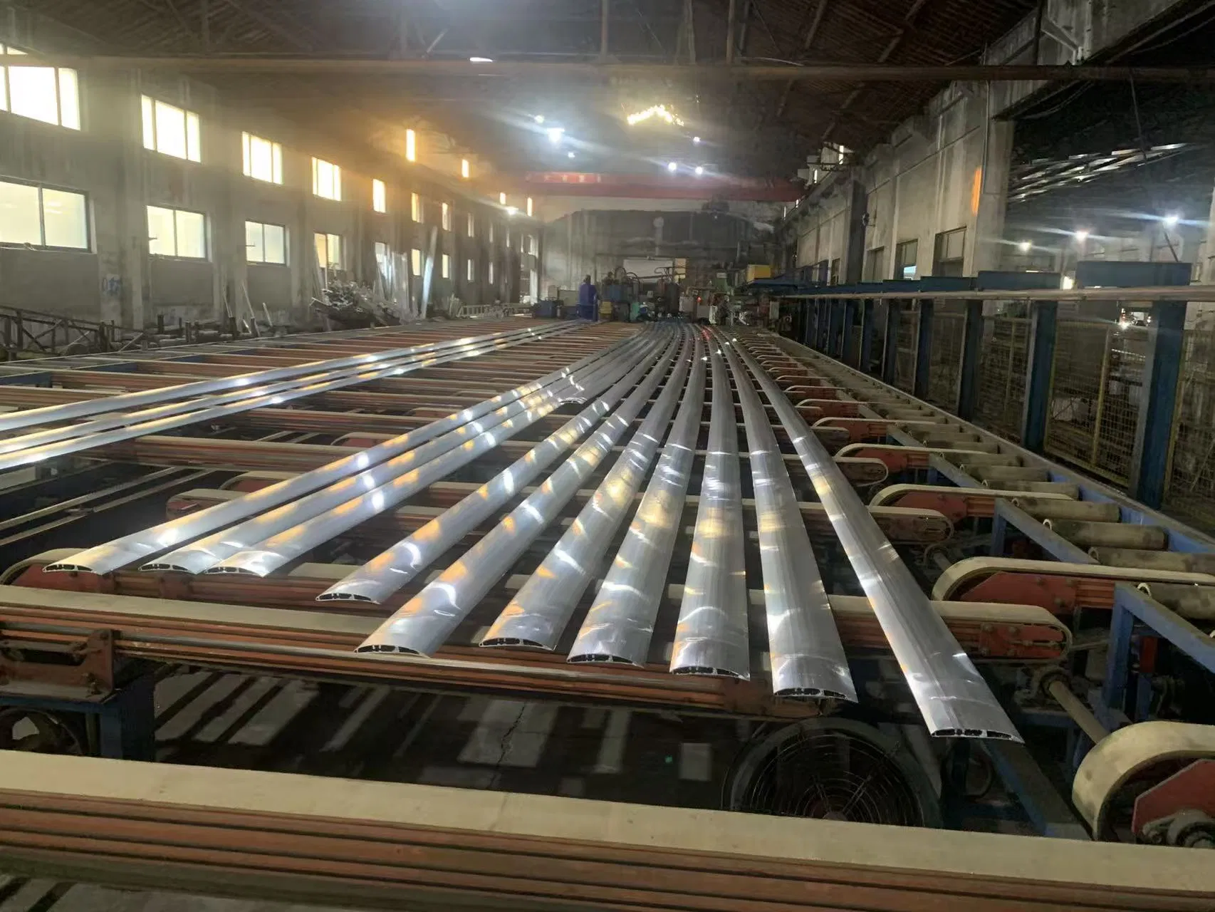 Commercial Warehouse Ventilation Energy Saving Quiet Hvls Fan DC Permanent Magnet Synchronous Motor Industrial Ceiling Fan