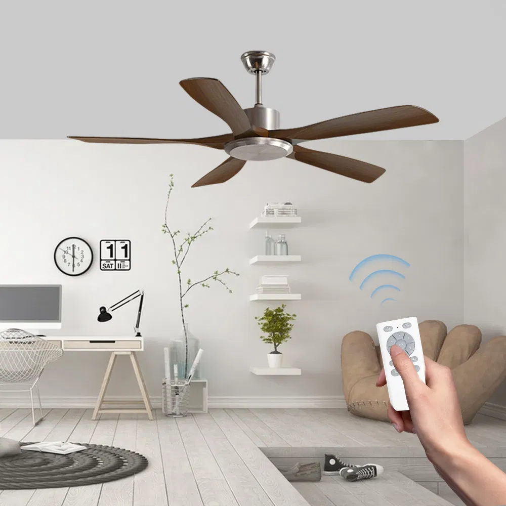 46'' Ceiling Fan No Lights, Low Profile Ceiling Fans Remote/APP Control - Dimmable, Silent DC Motor, Modern Ceiling Fan for Bedroom Living Room
