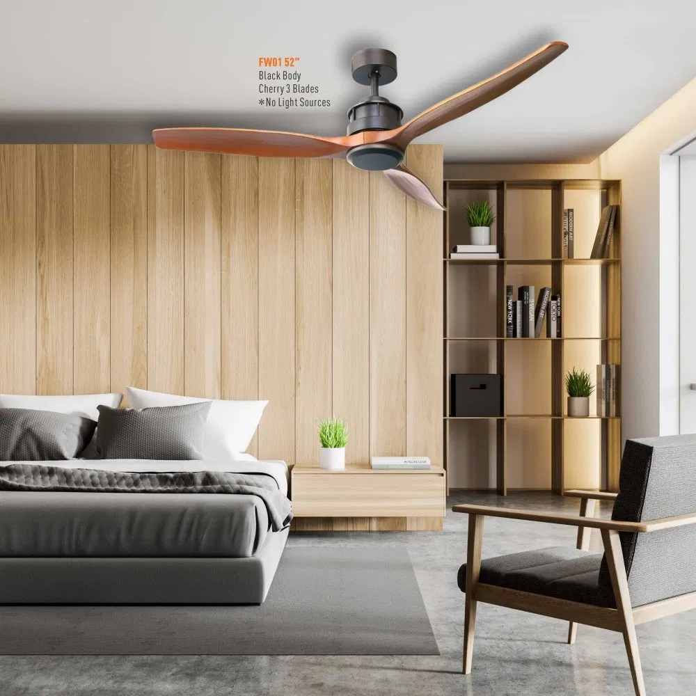 220V Modern Electric Fan Light CCT &amp; Dimmable 48inch 52inch Ceiling Fan for Balcony Living Cooling &amp; Night Lighting