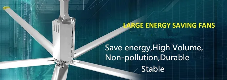 Energy Efficient Hvls Ceiling Fans for Industry