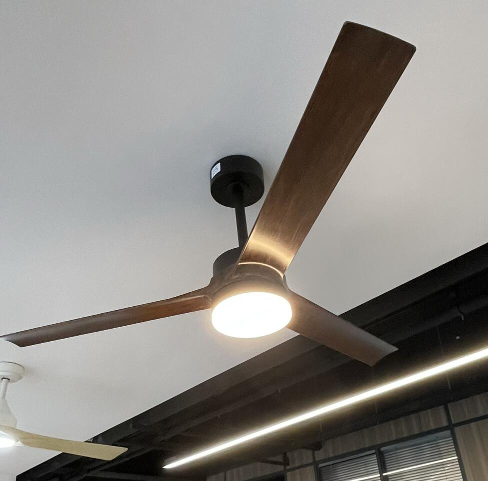Light or Without Light Cheap Price Modern Solid Wood ABS Plywood 52 Inch Silent Ceiling Fan