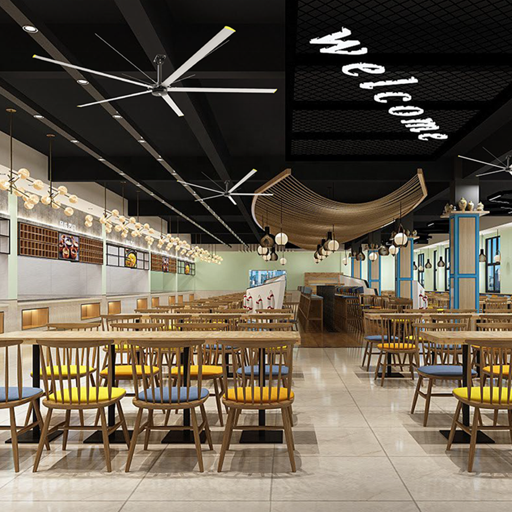 Great Size High Volume Low Speed HVLS Outdoor Ceiling Fan for Dinning Room