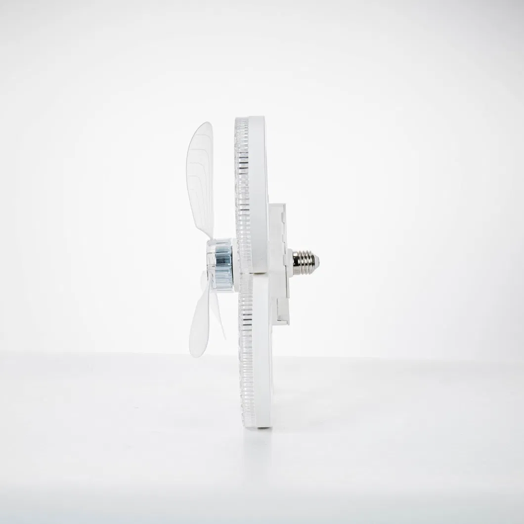 Modern Crystal Flush Mount Ceiling Fan with Quiet Dimmable LED Light