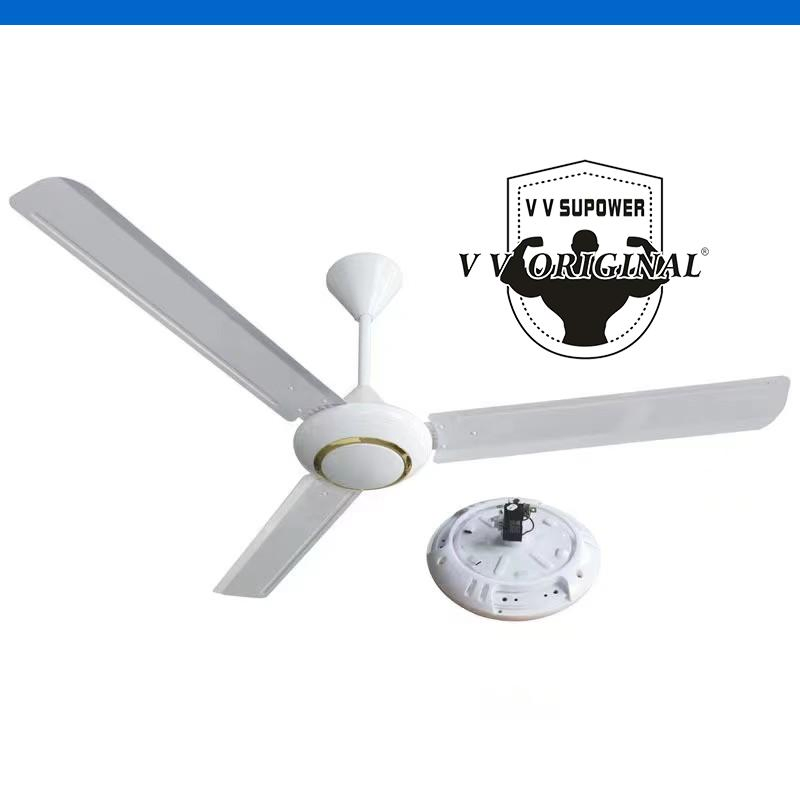 48 Inch Smart BLDC Ceiling Fan Modern All Copper Motor 3 Blades Ceiling Fans with