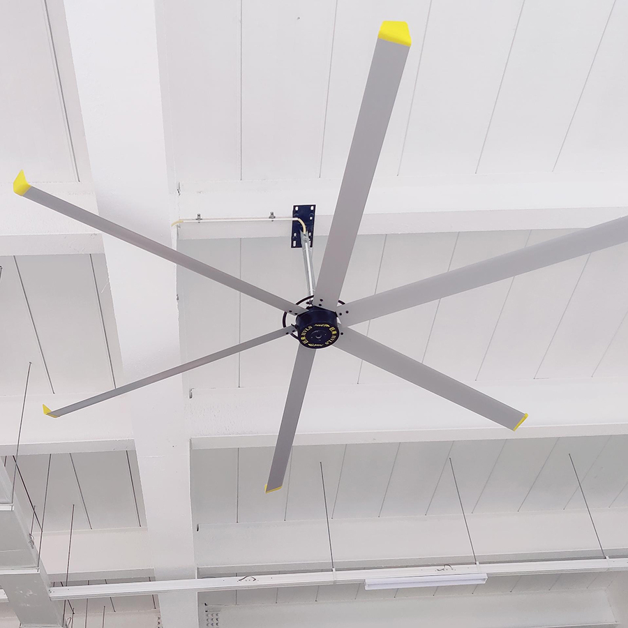 JULAI High Air Volume 13ft 4m Large Industrial HVLS Fan Low Noise Giant Ceiling Fan For Factory Cooling