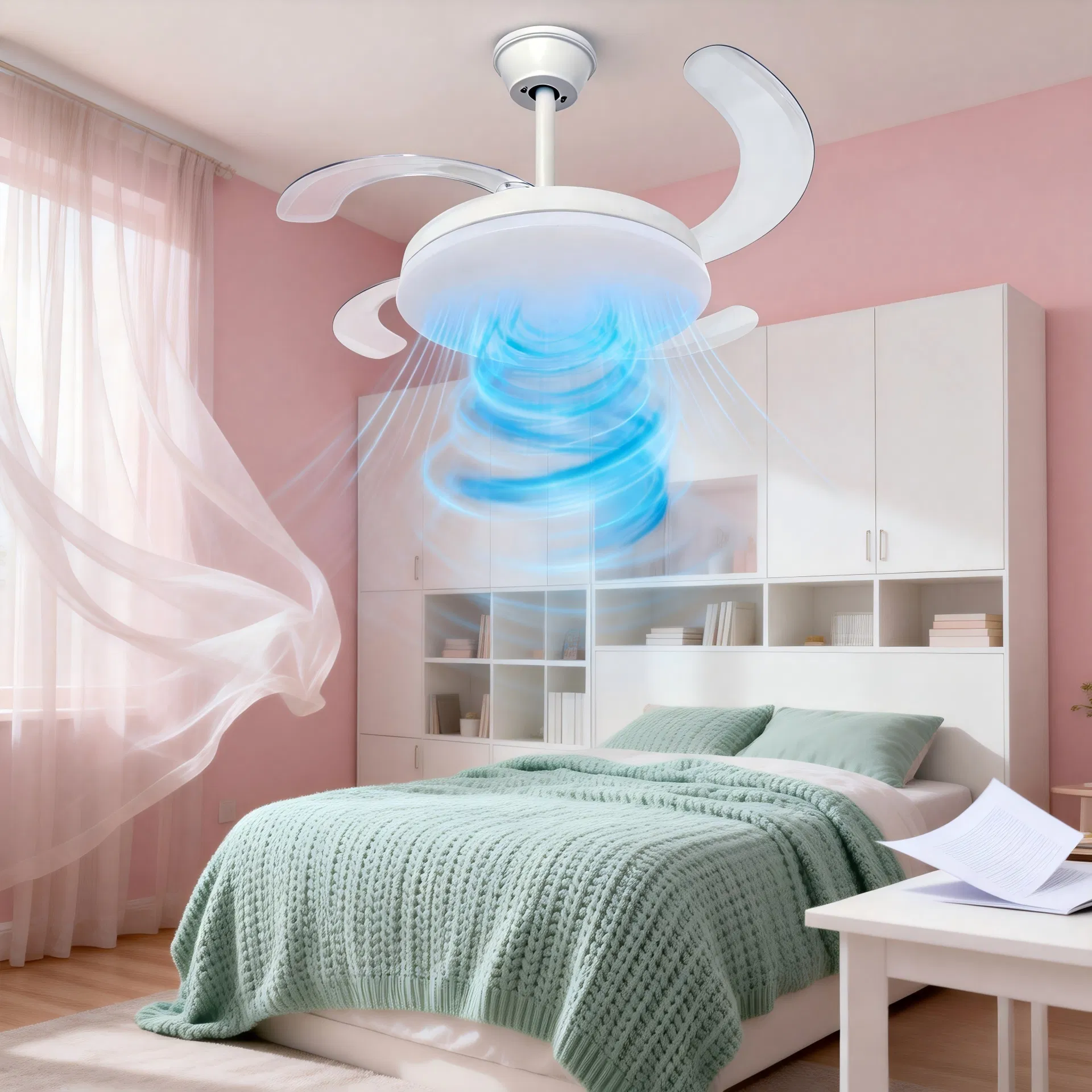 Ceiling Cooling Fan Light Display 4
