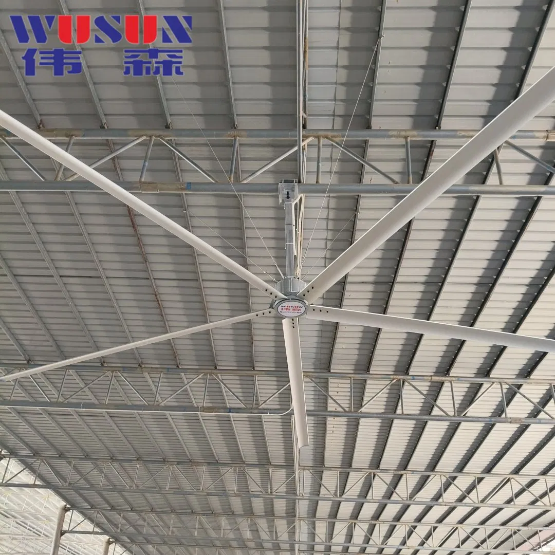 Gree Wusun Big Ass Fan Price - 14FT Heavy Duty Industrial Ceiling Fan for Commercial Warehouse Cooling