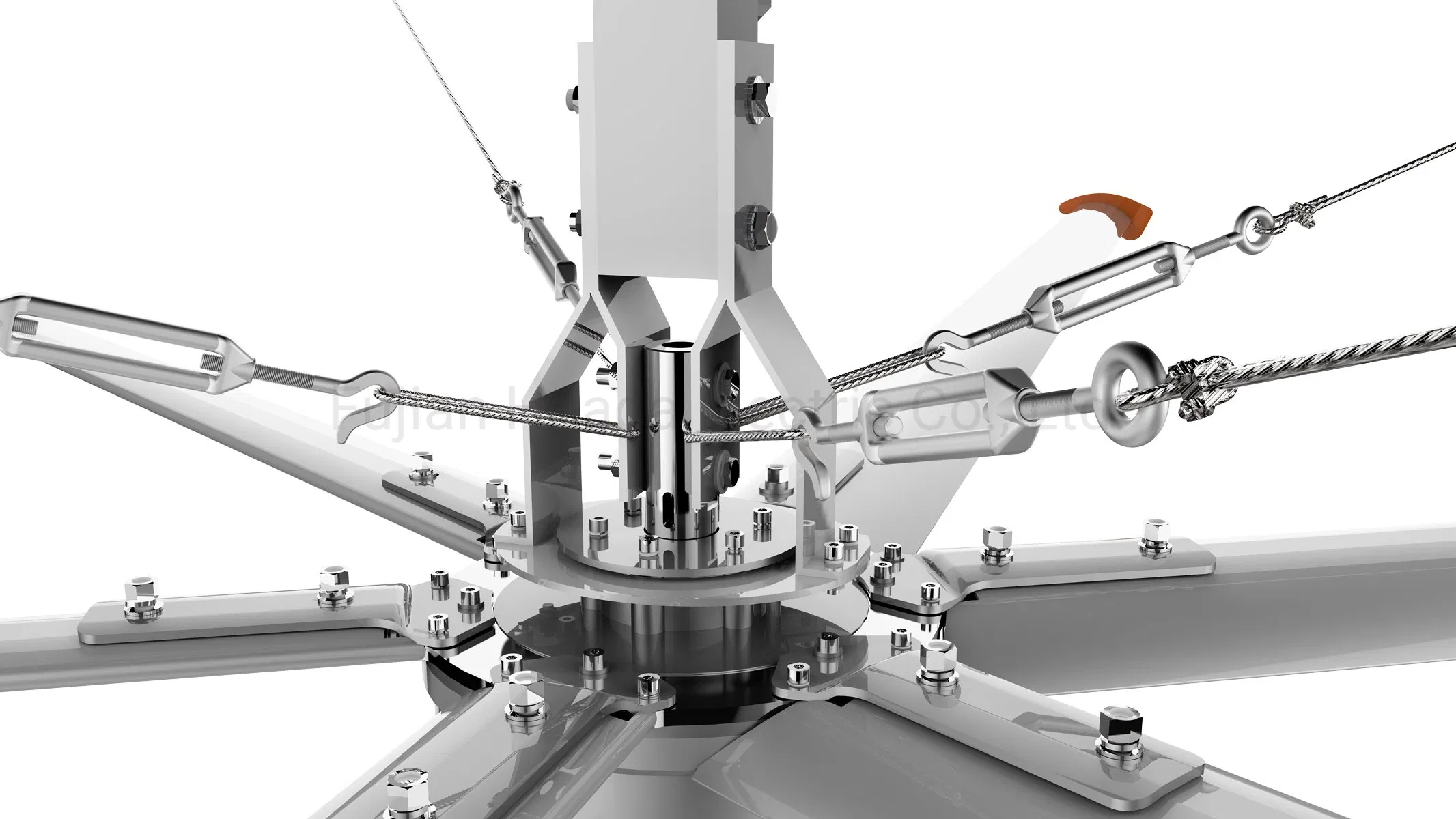 Energy Efficient The Permanent Magnet Frequency Large Industrial Ceiling Fan