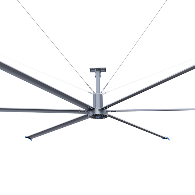 Luxury Outdoor Ceiling Fan with Controller, Aluminum Magnesium Alloy 7.3m
