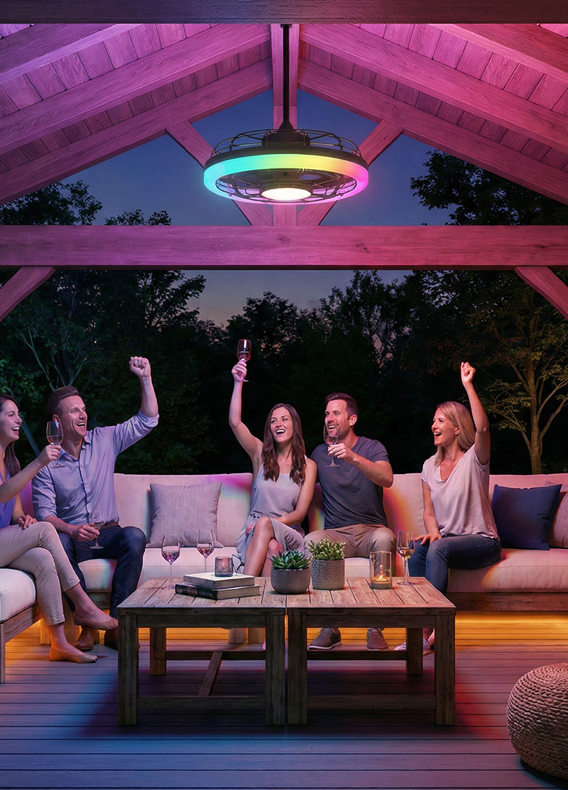 Outdoor Caged Ceiling Fan Feature Image 6