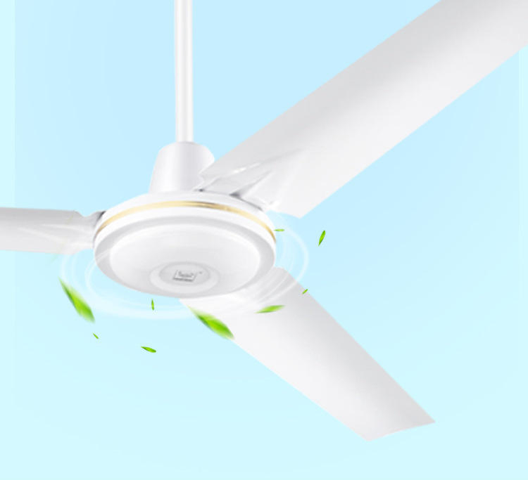 Yd0792 Industrial Smart Home Low Profile Ceilings Fans High Quality Indoor Living Bedroom 48 Inch Remote Control Ceiling Fan
