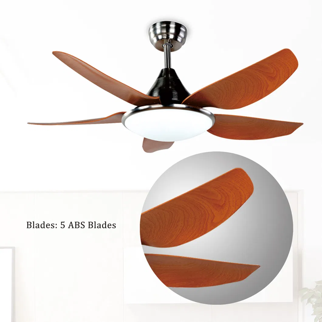 Wholesale Solid Wood Blades Energy Electric Ceiling Fan with Certificate for Home