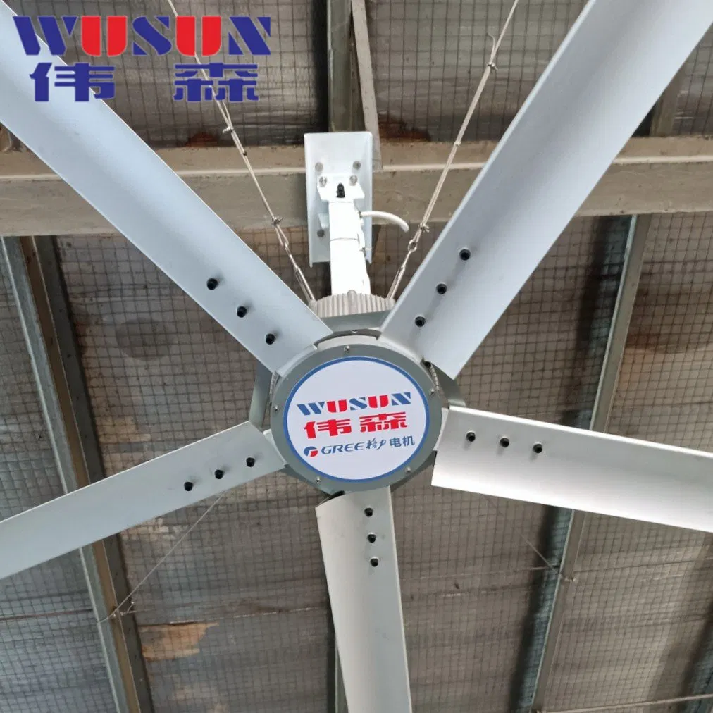Outdoor Hvls Industrial Large Ceiling Fan for Railway Station