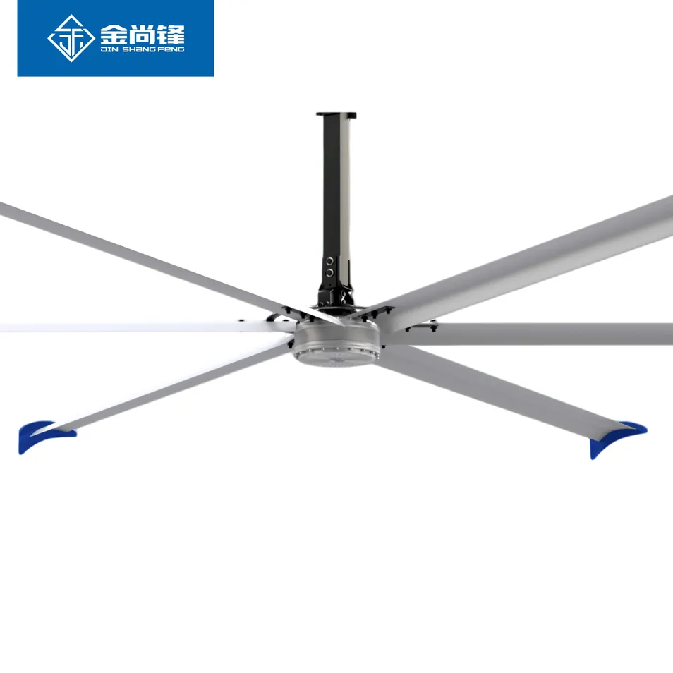 Natural Airflow 3-7.3m Permanent Magnet Industrial Hvls Direct Drive Ceiling Fan