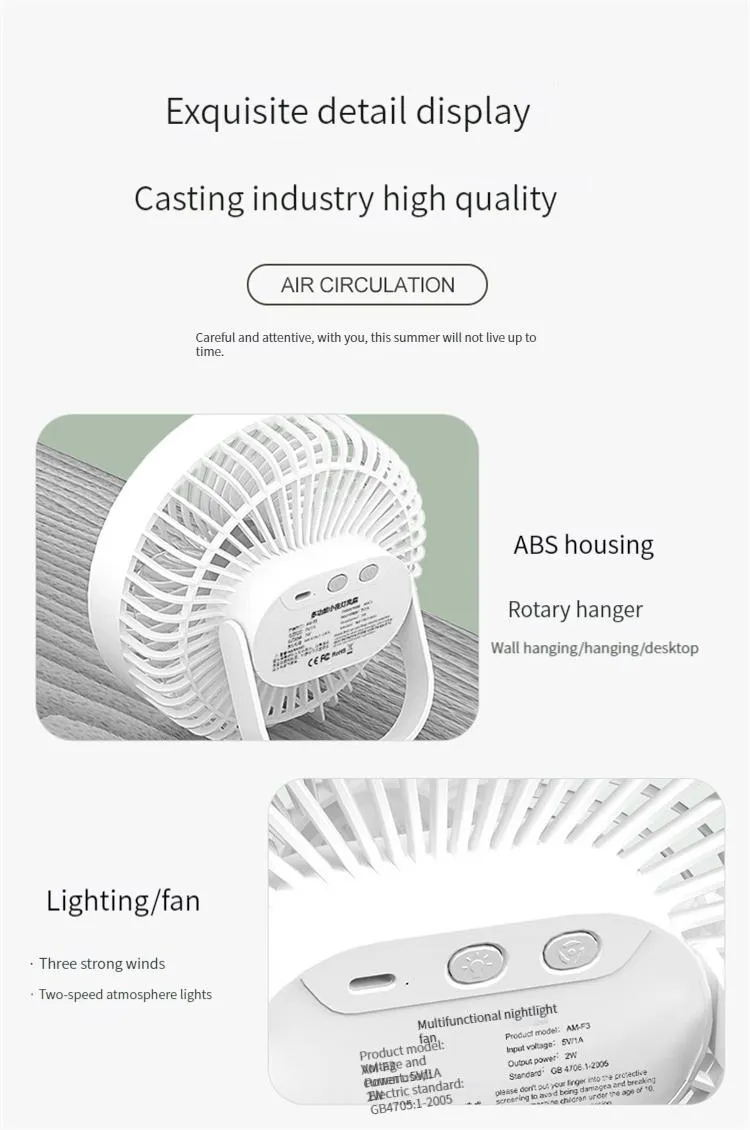 Portable Fan Detailed Photo 5