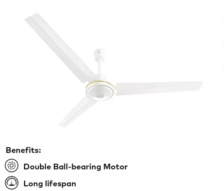 56 Inch Electric Ceiling Fan AC150-220V Ceiling Fan Cooling Air with Copper Motor Metal Manufacturer in China 70W
