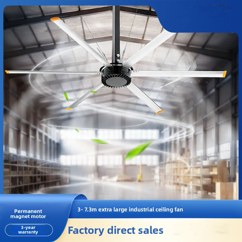 Premium Energy-Efficient Industrial Warehouse Ceiling Hvls Fan for Continuous Comfort Ventilation