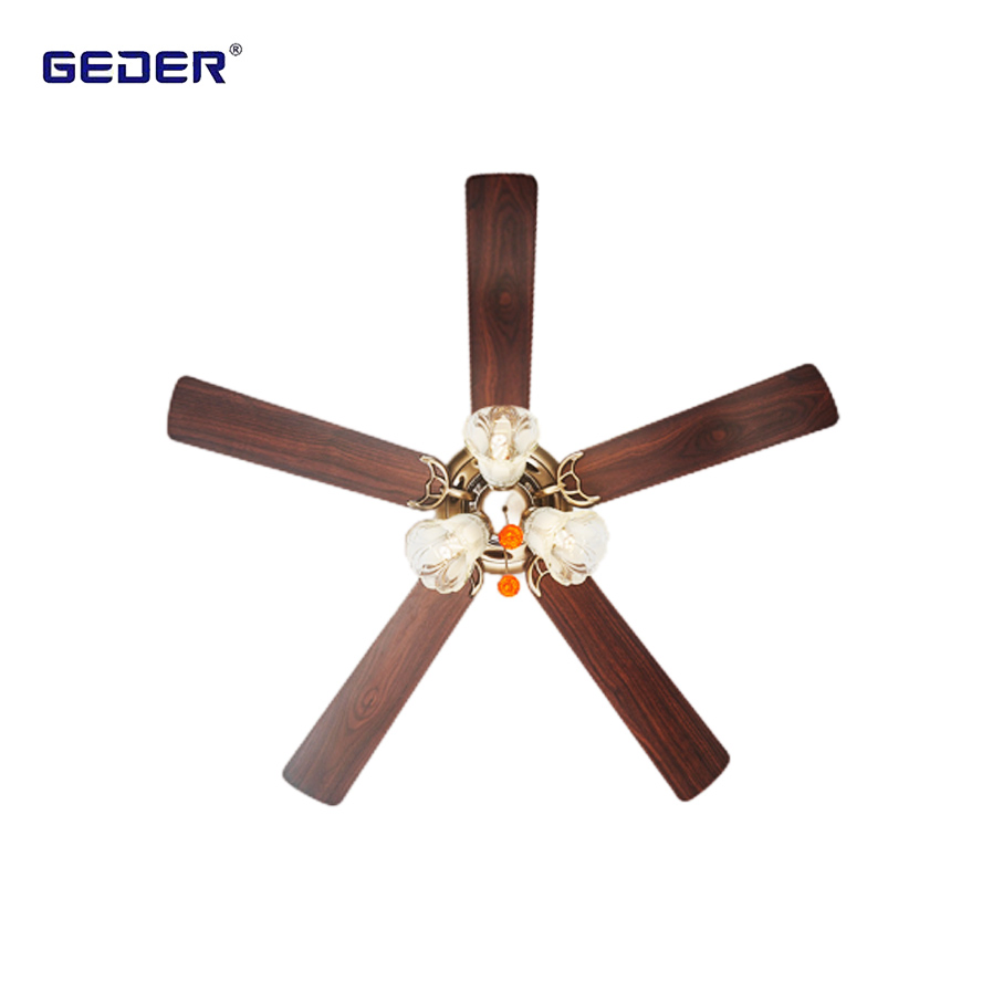 New Arrival Remote Control Fancy Decorative Ceiling Fan with Light
