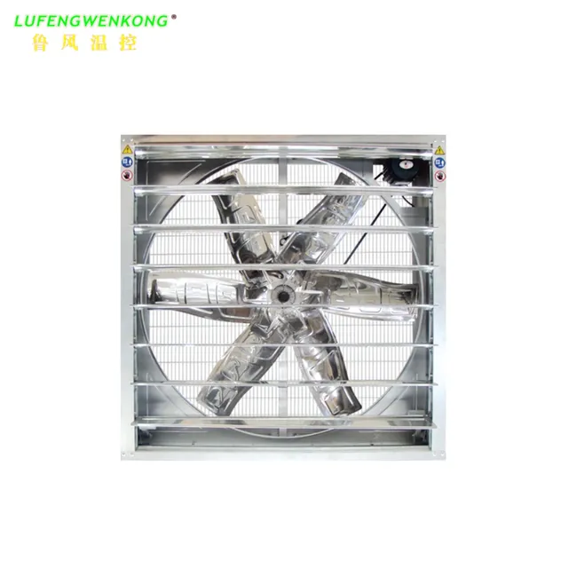 Low Profile Drop Hammer Exhaust Fan for Ceiling Mounting in Parking Garages