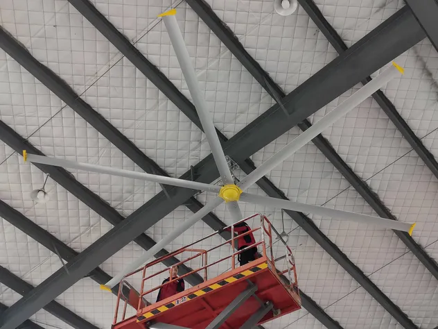 Durable High Efficiency Low Noise Industrial Ceiling Fan Detail 2